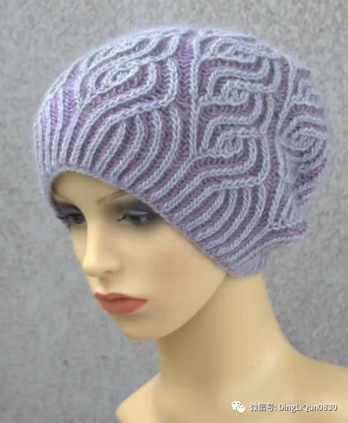怎么做花式针织帽子教程,好玩好看的针织帽子