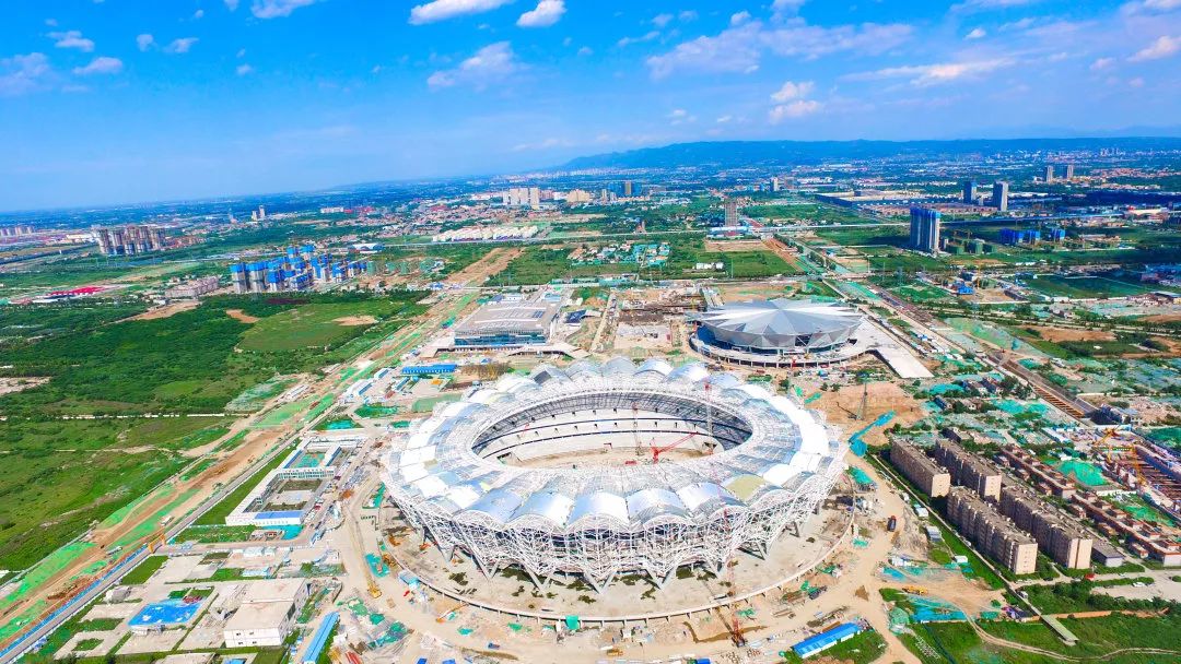 西安奥体中心石榴花体育馆,西安奥体中心全景剧透