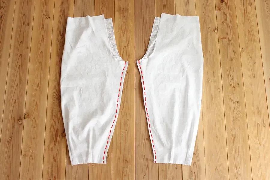 马戏团灯笼裤,宽松灯笼裤制作图纸