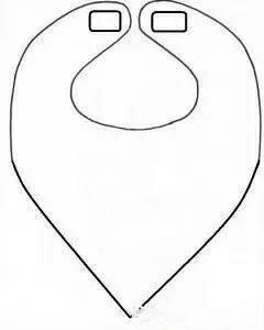 儿童5岁围嘴纯棉布大号,婴儿旧衣服改造围嘴