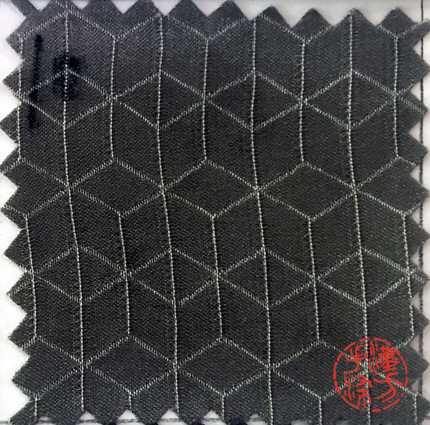 植物染希赛尔桑蚕丝交织缎之灰咖色