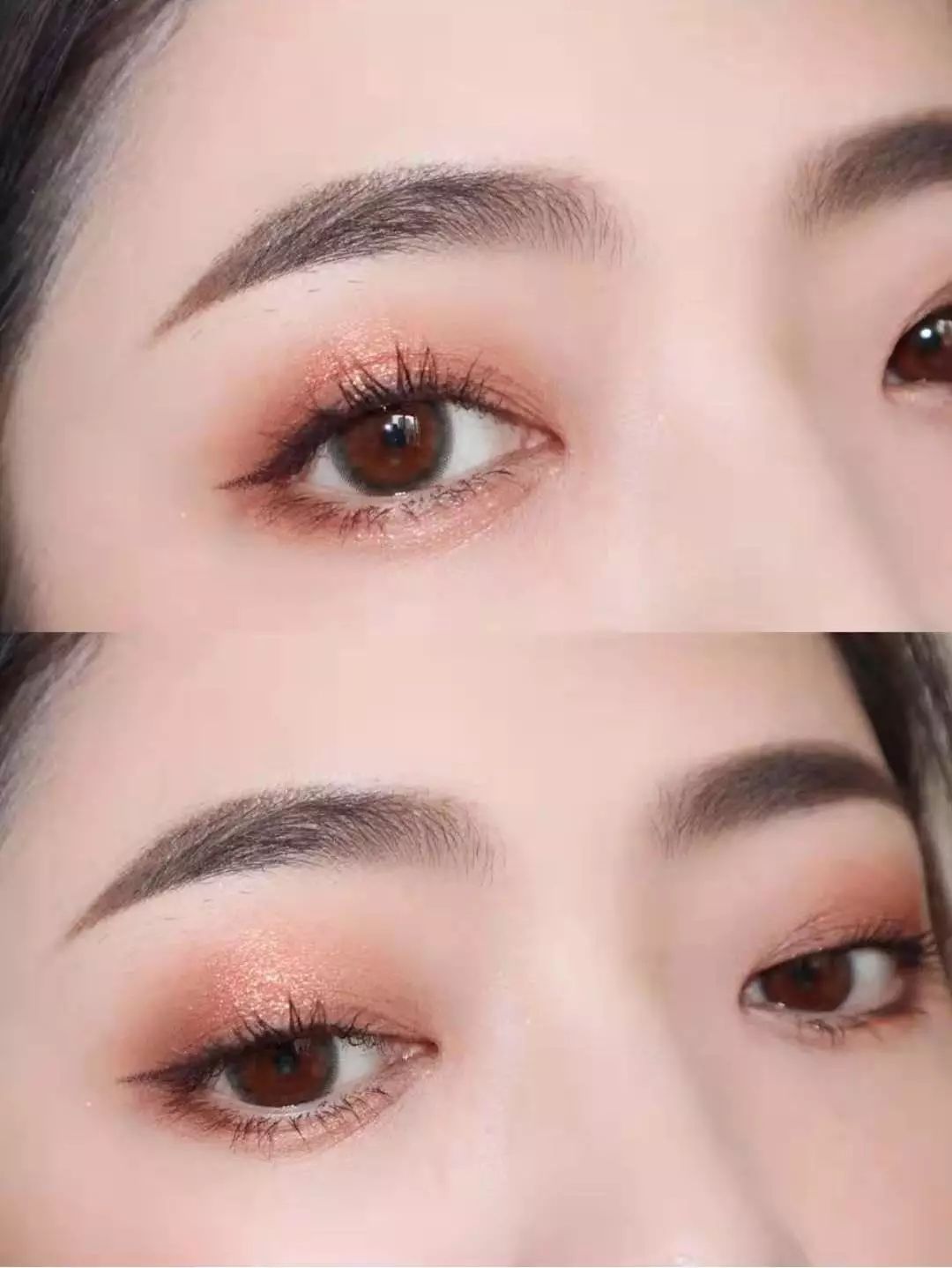 韩系日系眼妆,日系韩系眼妆对比