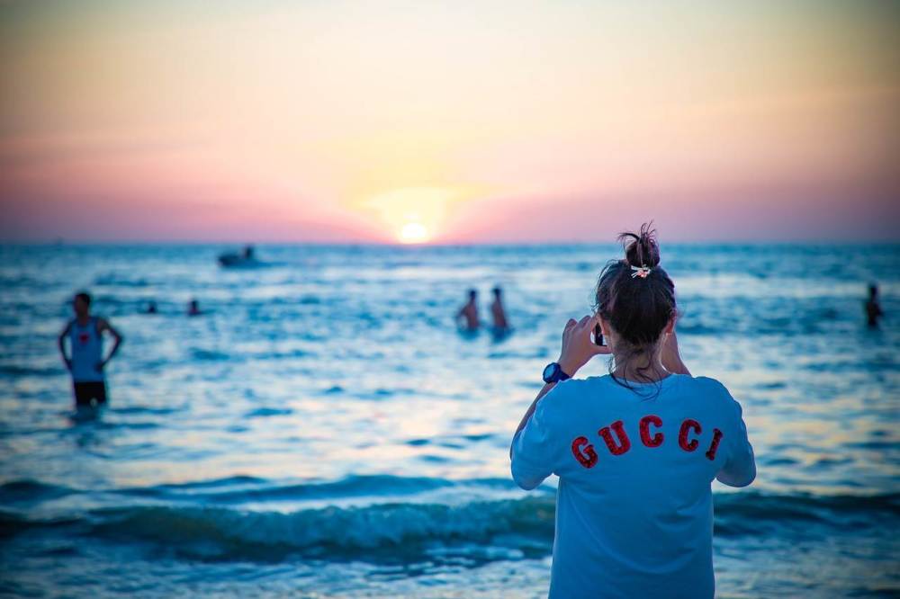 gucci古驰signature帆布皮革腰带,guccisupreme帆布双面腰带