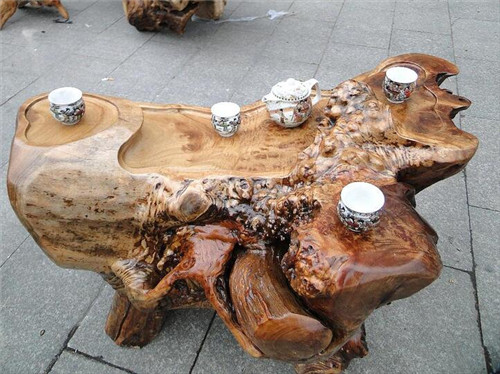 如何制作根雕茶几,根雕茶几制作方法教学