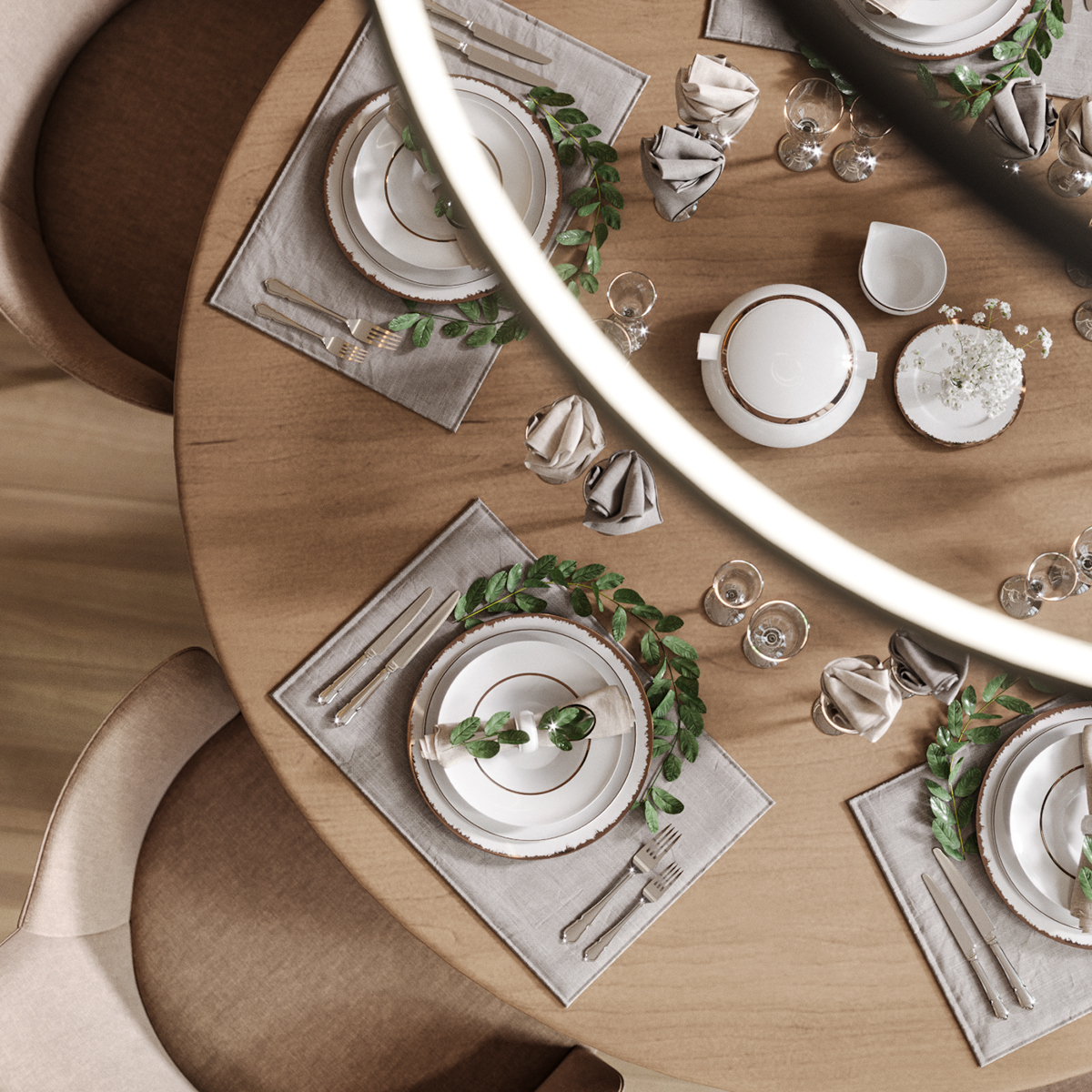 现代化家居装修设计,家居设计现代轻奢装修风格