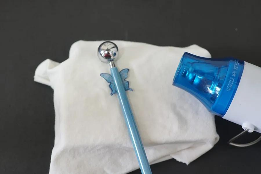 自制热缩片耳环古风,热缩片手工diy耳钉