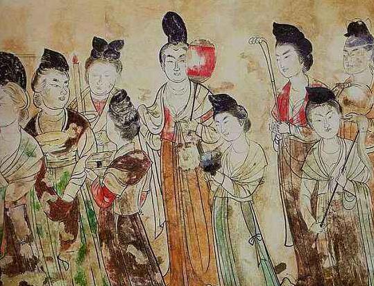 到底有多开放！唐朝女子盛行穿低胸甚至露胸装诗文中多有记载