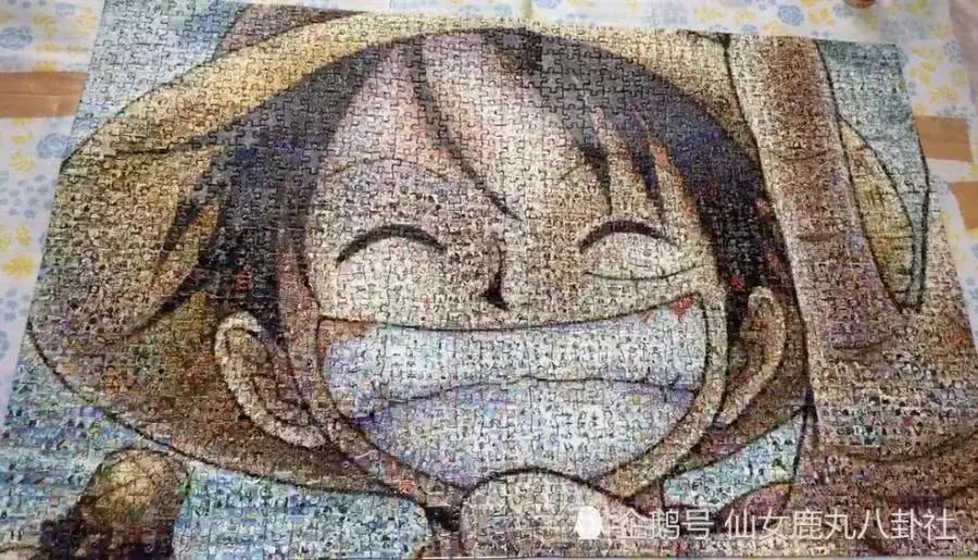 5厘米以内看到了海贼王全员，镜头拉远3米,网友：彻底跪拜大佬！