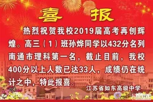 南通历届高考文科状元名单,南通高考状元有哪些