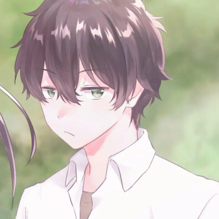 情侣头像动漫一男一女情头,情侣头像动漫分开一人一张