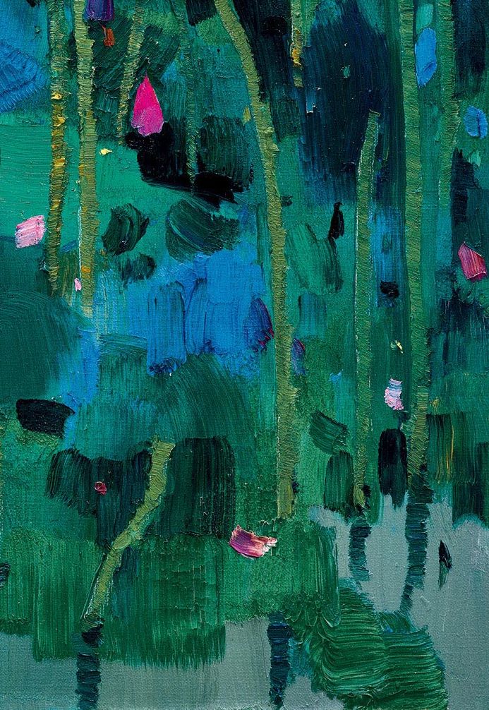 吴冠中油画50幅,吴冠中的三幅画