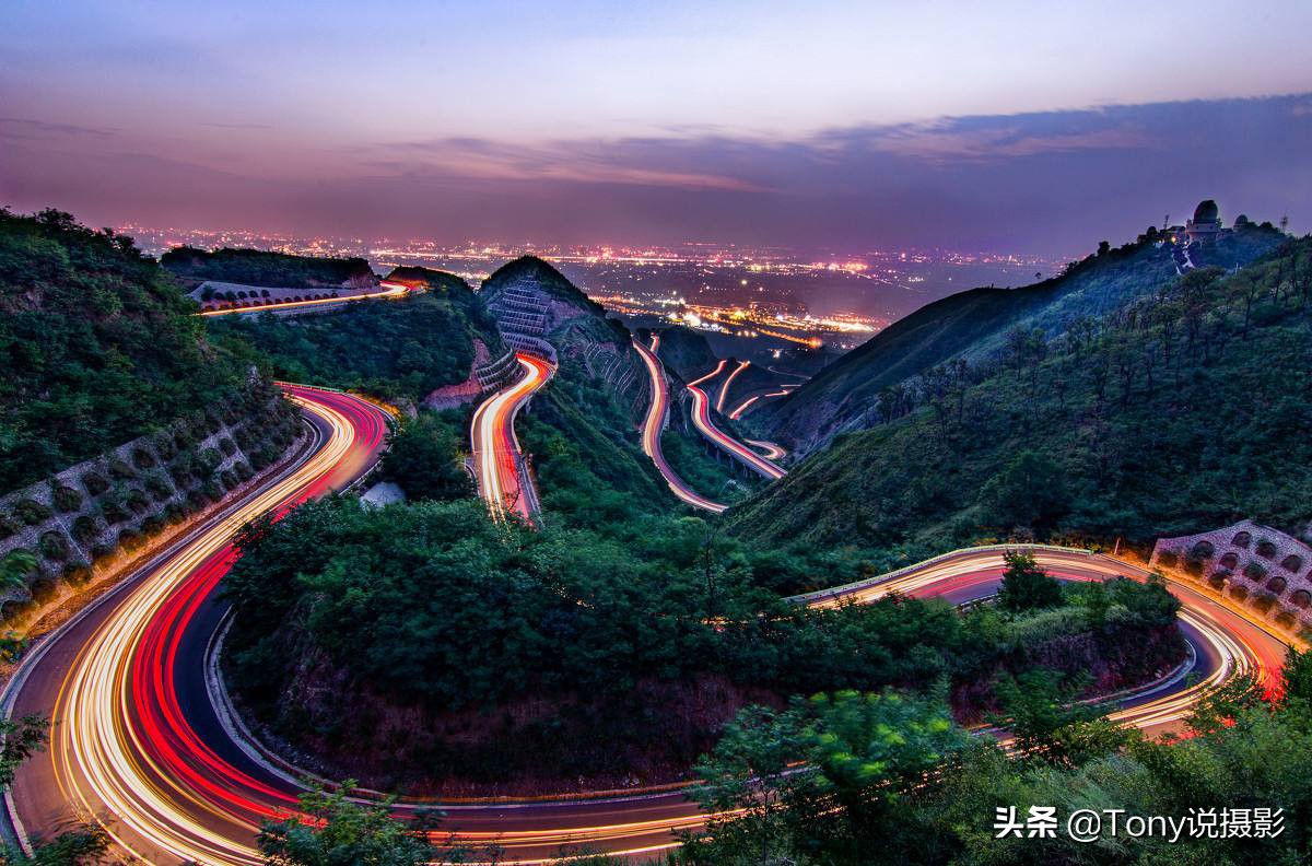 车流拍摄技巧图解,如何拍车流好看