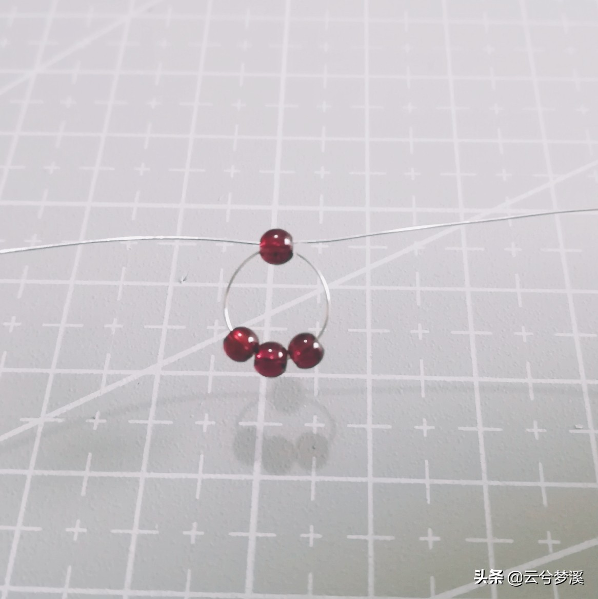 简单的手工串珠制作戒指,串珠戒指最简单的教程不用胶水