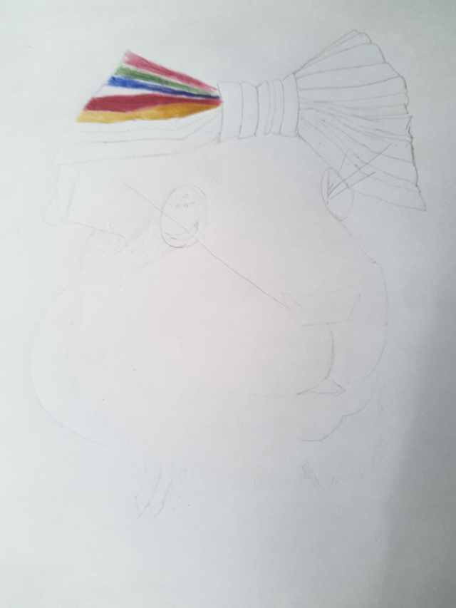 仓鼠食盆简笔画,仓鼠简笔画团子