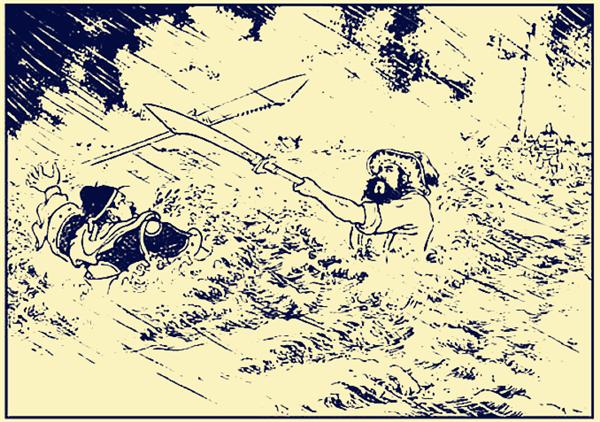 周仓被赵云刺三枪为什么没死,赵云为什么打周仓