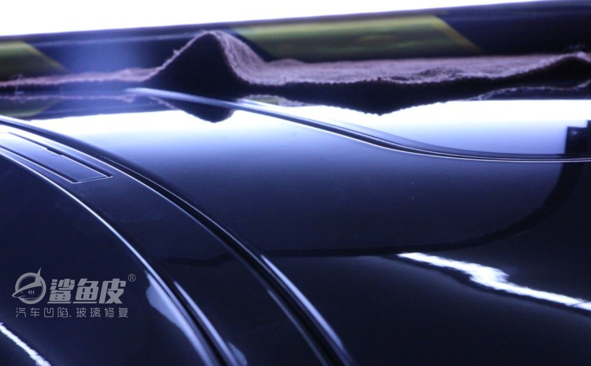 汽车车顶边梁凹陷免喷漆修复教程,汽车车顶凹陷无痕修复