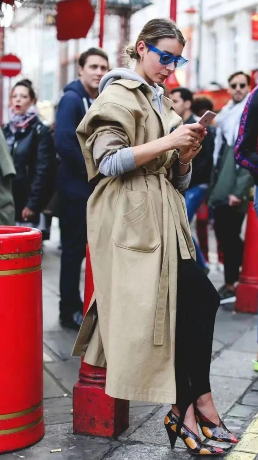 白色风衣穿搭高级感,风衣怎么穿好看又显高级