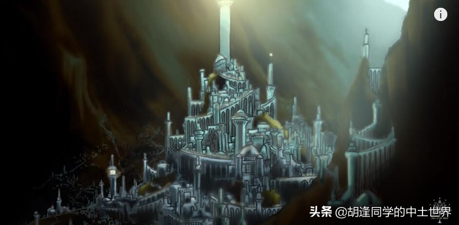 中土第一纪元最强的精灵王国,中土世界第一纪元高清地图