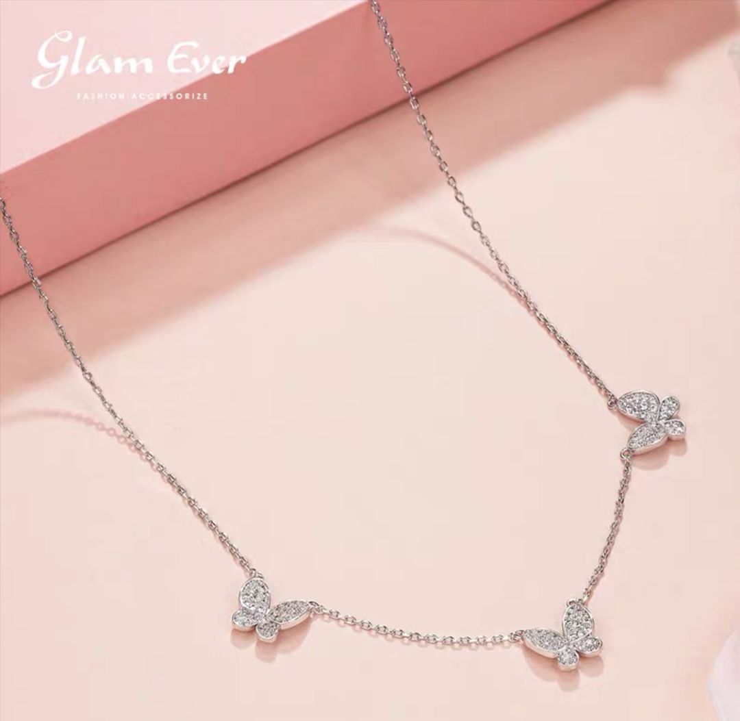 童年饰品金蝴蝶,童年土味发饰效果图