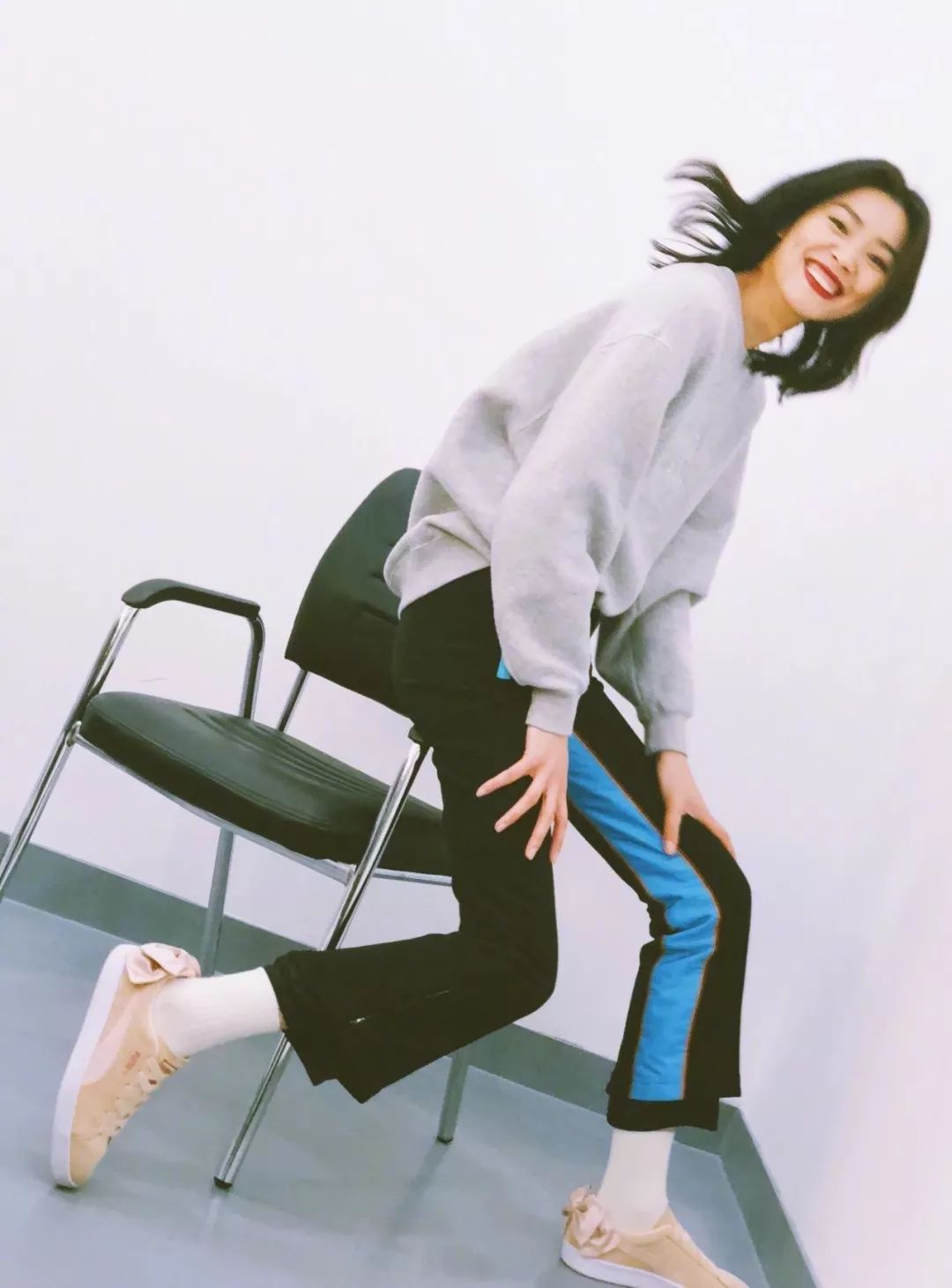 杨幂款袜子,杨幂袜子穿搭