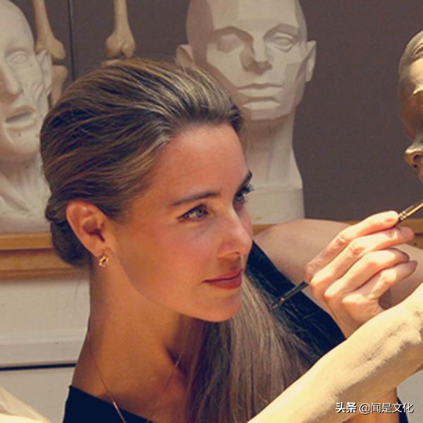 学赏画197：美女雕塑家米娅：灵感来自孩子们不断变化的个性