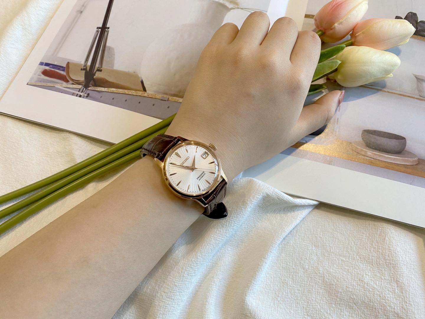 精工领航系列鸡尾酒女表,精工领航鸡尾酒复古系列手表怎样