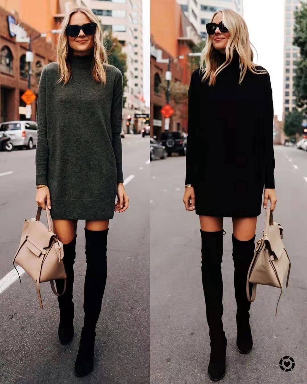 色彩穿搭小技巧,色彩呼应是最简单的穿搭技巧