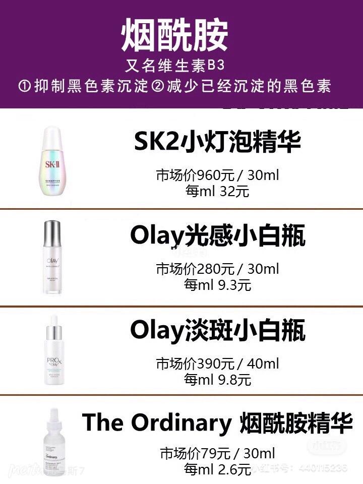 有哪些是美白的护肤品,哪些美白产品有光敏性