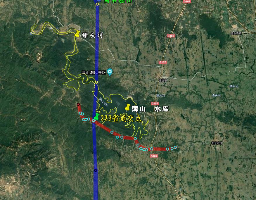 驻马店许信高速最新路线,驻马店2022东西向高速规划
