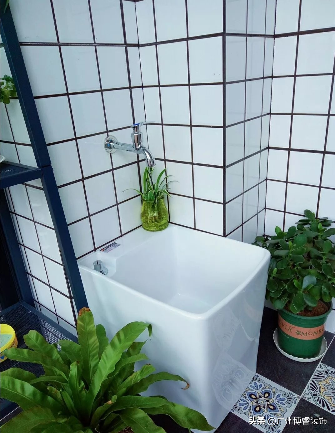 阳台拖把池堵了怎么疏通,阳台收纳柜加拖把池设计