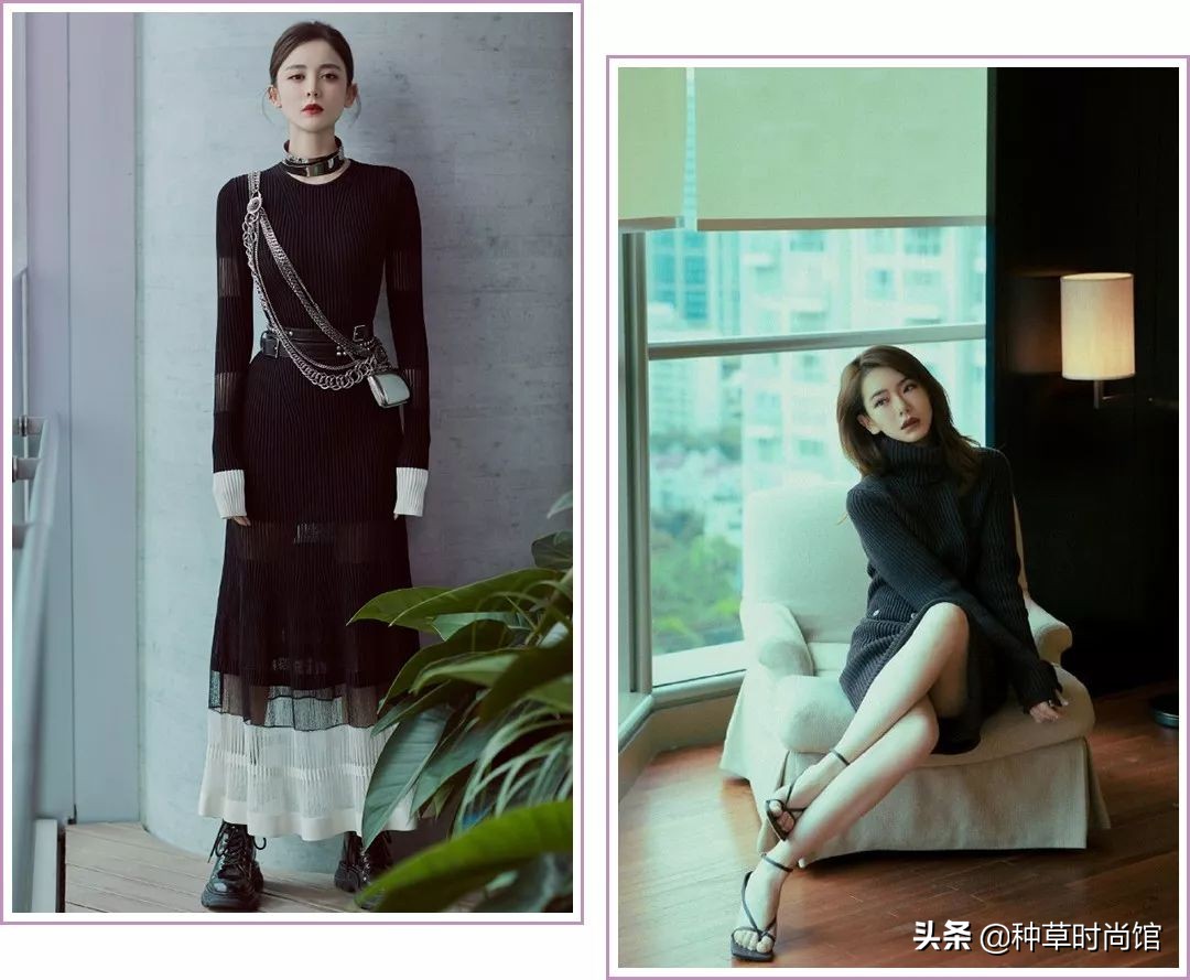 针织衫要怎样穿才时髦,原来针织衫还能这样穿太时髦了
