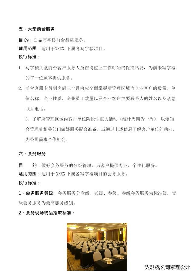 写字楼运营管理体系,写字楼精细化服务