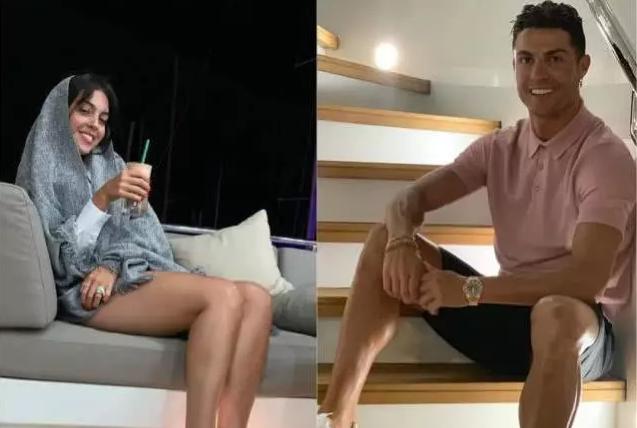 c罗和他现女友在一起的甜蜜瞬间,c罗与女友恩爱