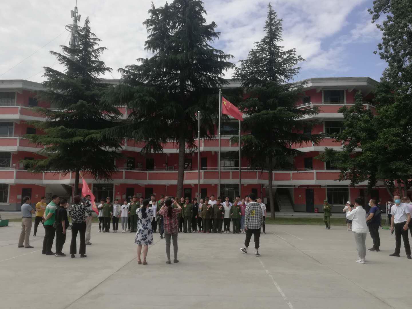 太行老兵家国情怀北清中学红色传承