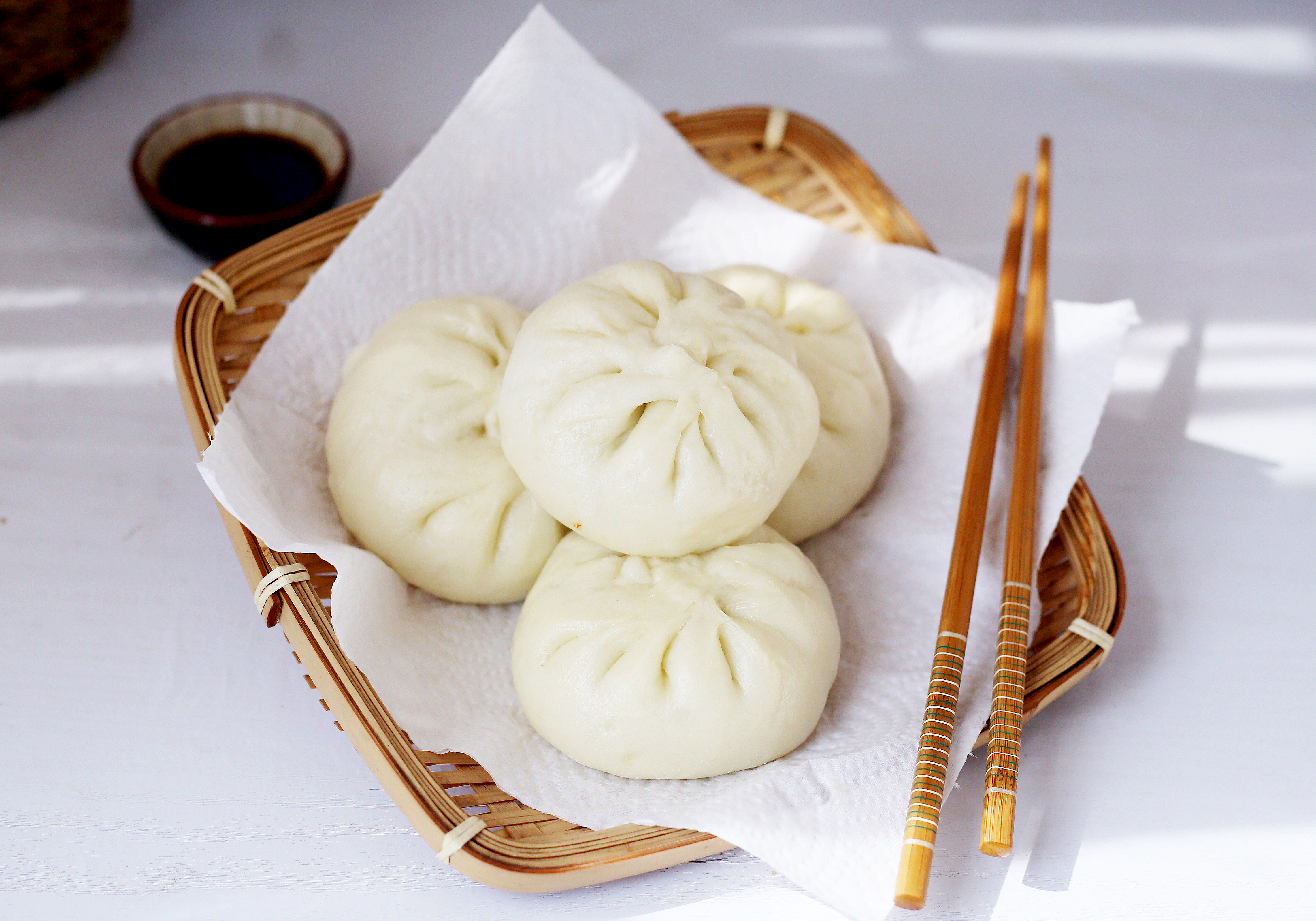 蒸包子要注意什么熟了才不脱皮,蒸包子的做法不要酵母粉