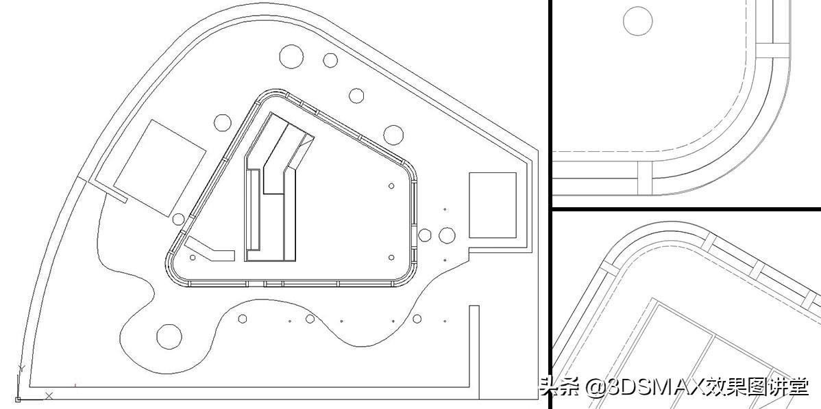 「室内效果图」3D效果图黄昏室内和室外的打光技巧