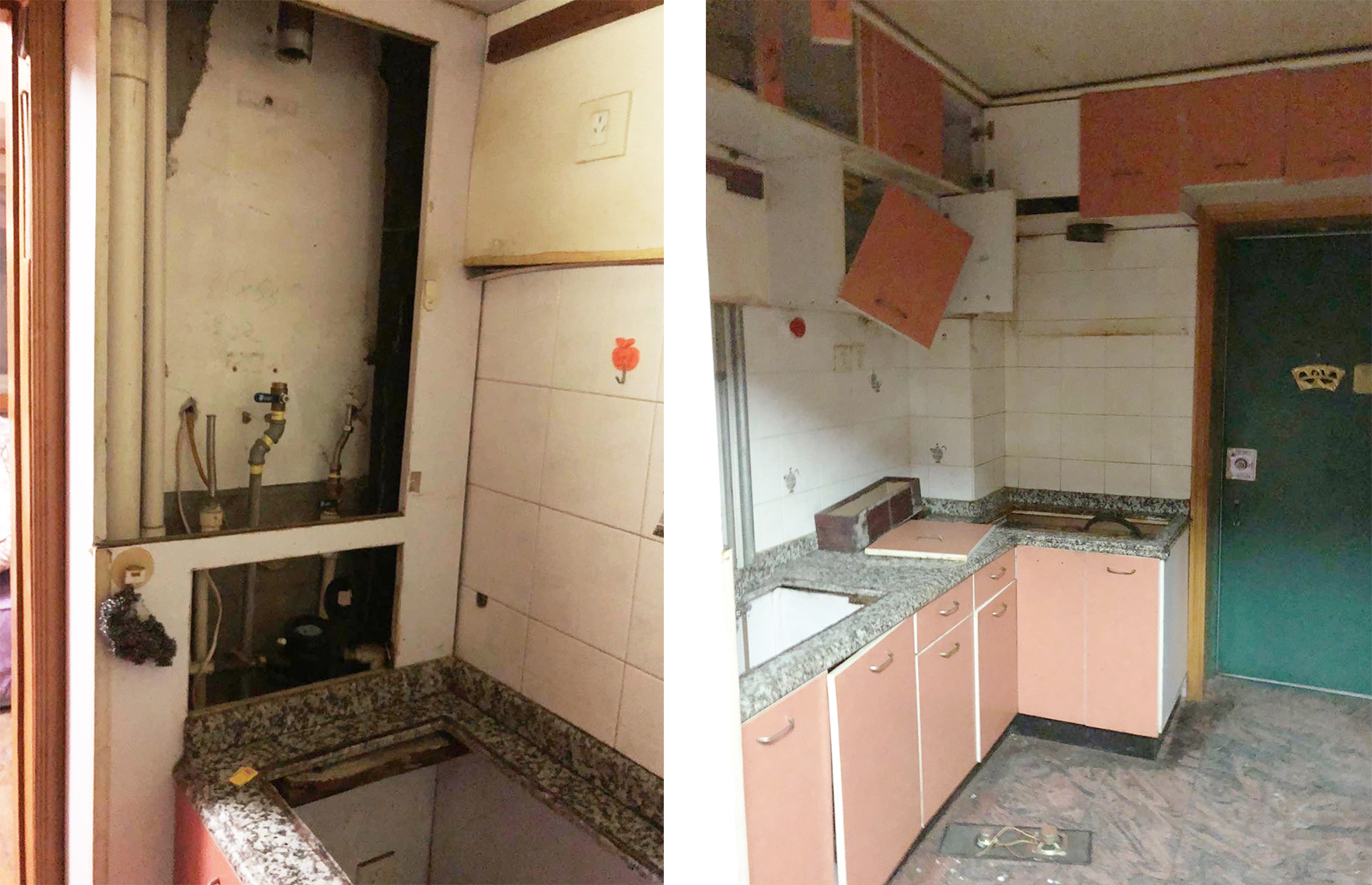 爆改60平小户型一室,老房3平卫生间翻新案例