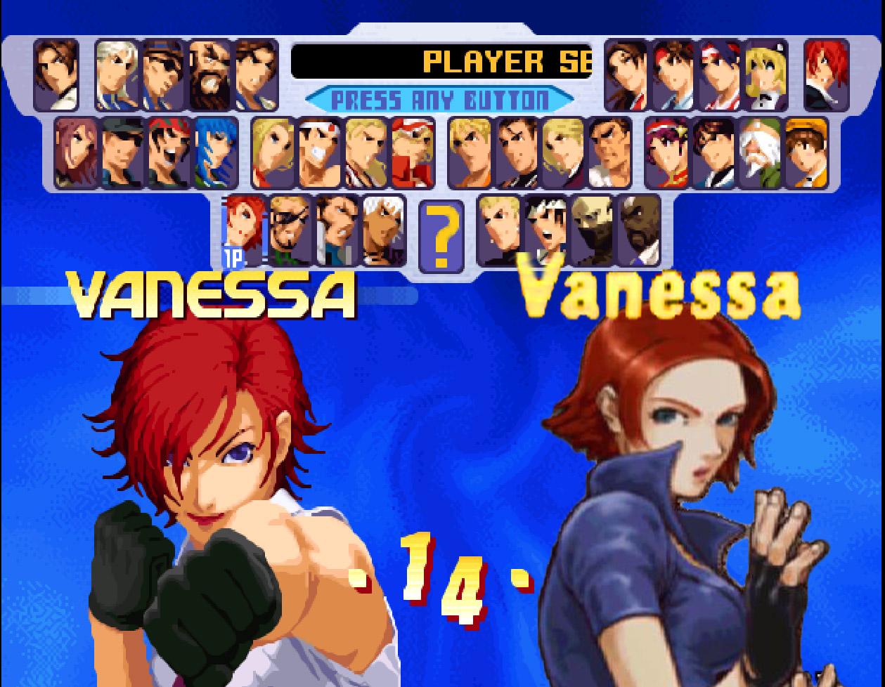 游戏拳皇温妮莎,拳皇15温妮莎对安琪儿