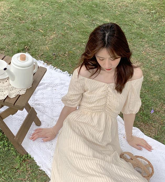 仙女风夏日长裙穿搭,仙女风森系长裙