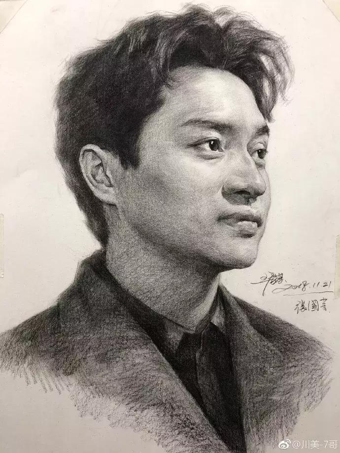 画素描时的动作细节描写作文,最难画的素描质感看看如何表现