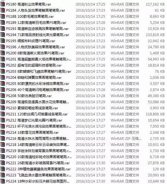 ps实用画笔笔刷下载免费,你还在为修图烦恼吗