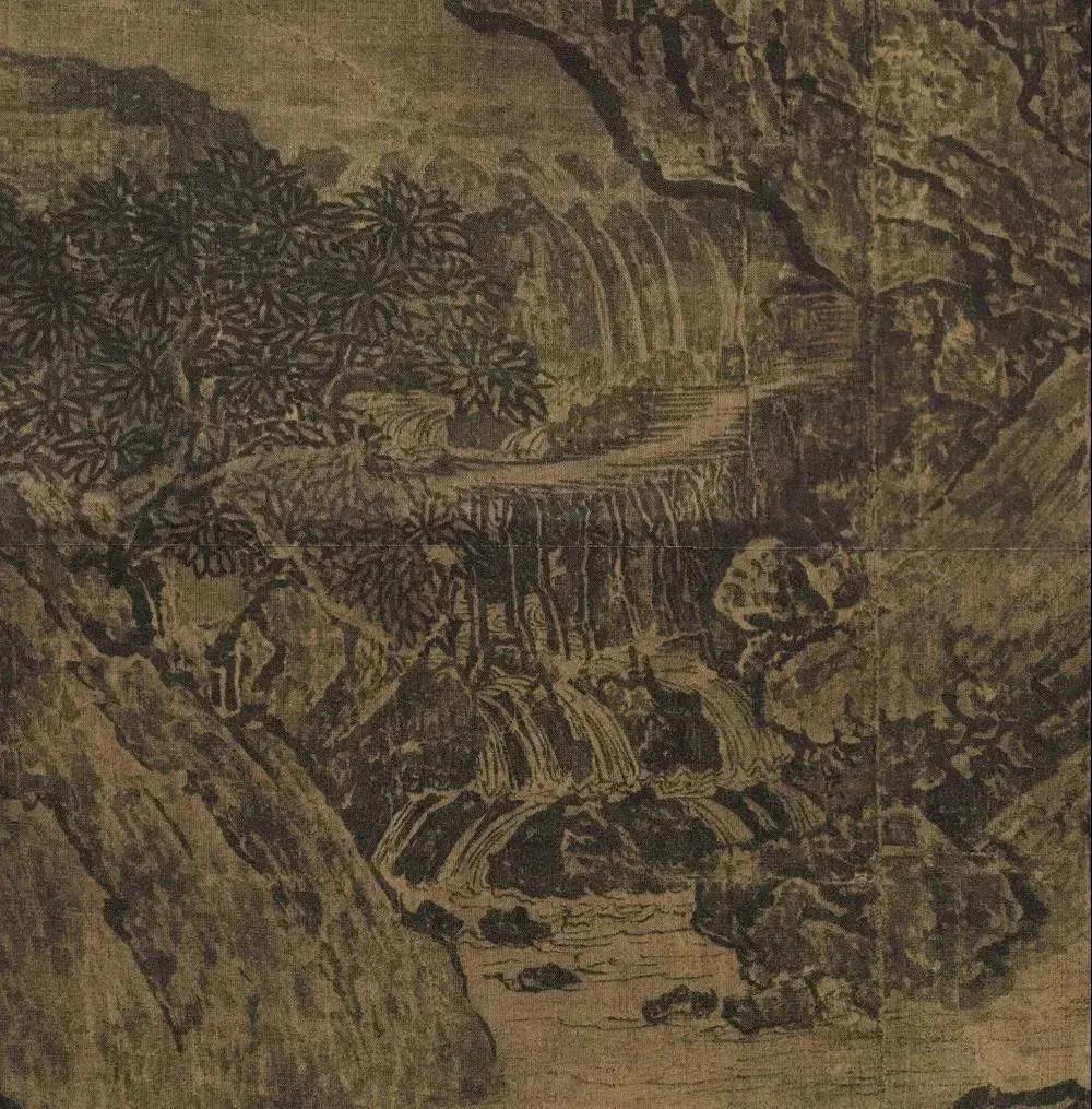 范宽溪山行旅画欣赏,范宽山水画溪山行旅图