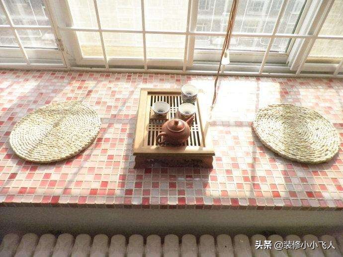 飘窗不用大理石可以用什么材料,飘窗不能砸那就装饰一下也挺好看