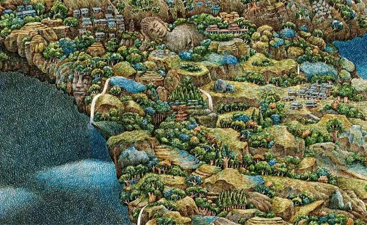 小央美钢笔画视频,极品五大钢笔画简直美爆