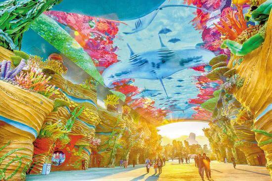 珠海长隆海洋王国美的像童话世界,珠海长隆海洋王国体验游玩