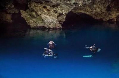 广州神秘怪潭视频,广东潜水发现的怪潭