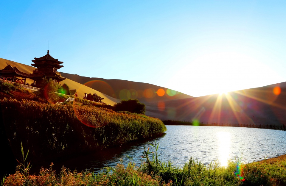 敦煌唱歌,敦煌夜晚唱歌