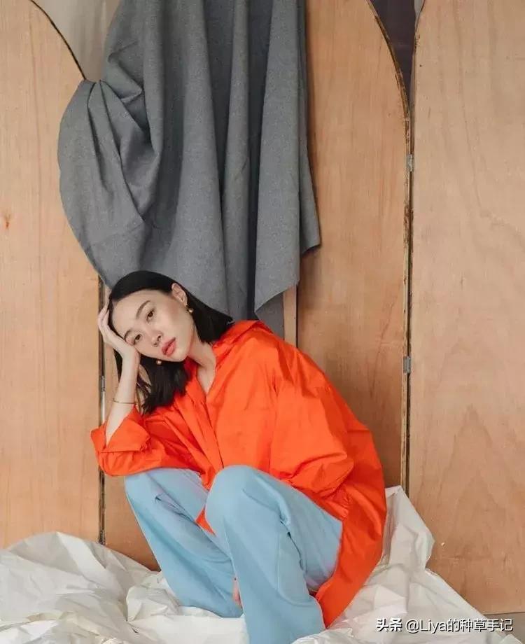 今年爆火的脏橘色,2019超in脏橘色千万别穿会上瘾