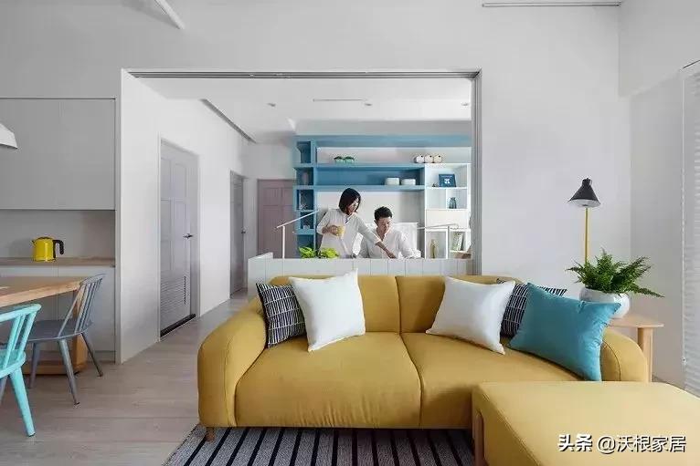 法式原木风家居案例,家居北欧风装修效果图