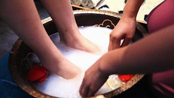 高雅足浴养生馆,高档足浴养生会所大堂